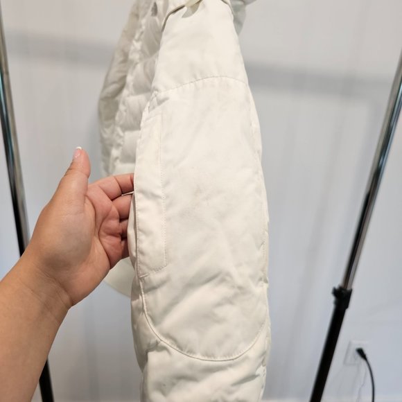 The North Face Women's White 600 Down Recco Insulated Puffer Snowboard Jacket Xs - Picture 10 of 16